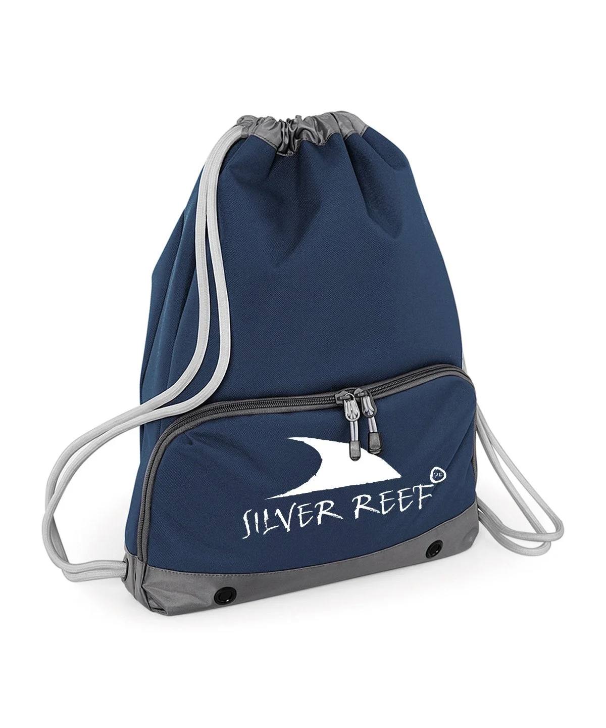 Silver gym bag sale
